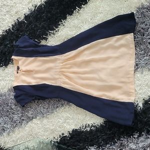 MANGO pleated, flowy dress